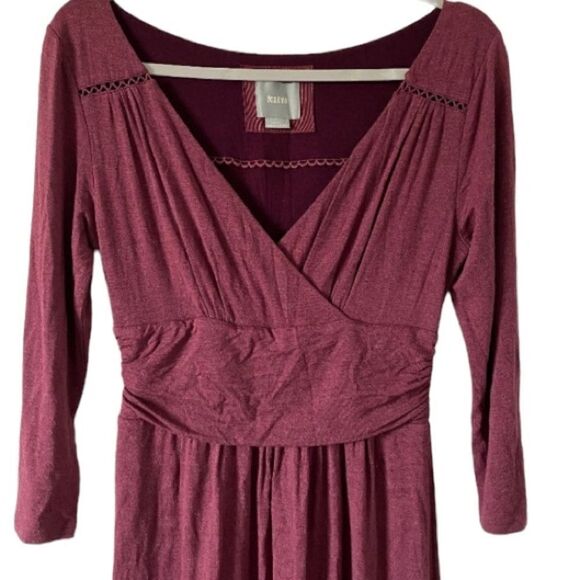 Anthropologie Maeve berry dress-XS - Picture 4 of 12